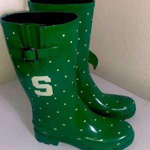 Michigan state rain boots
